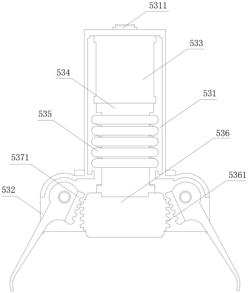 Sound cone assembling device of loudspeaker and implementation method thereof