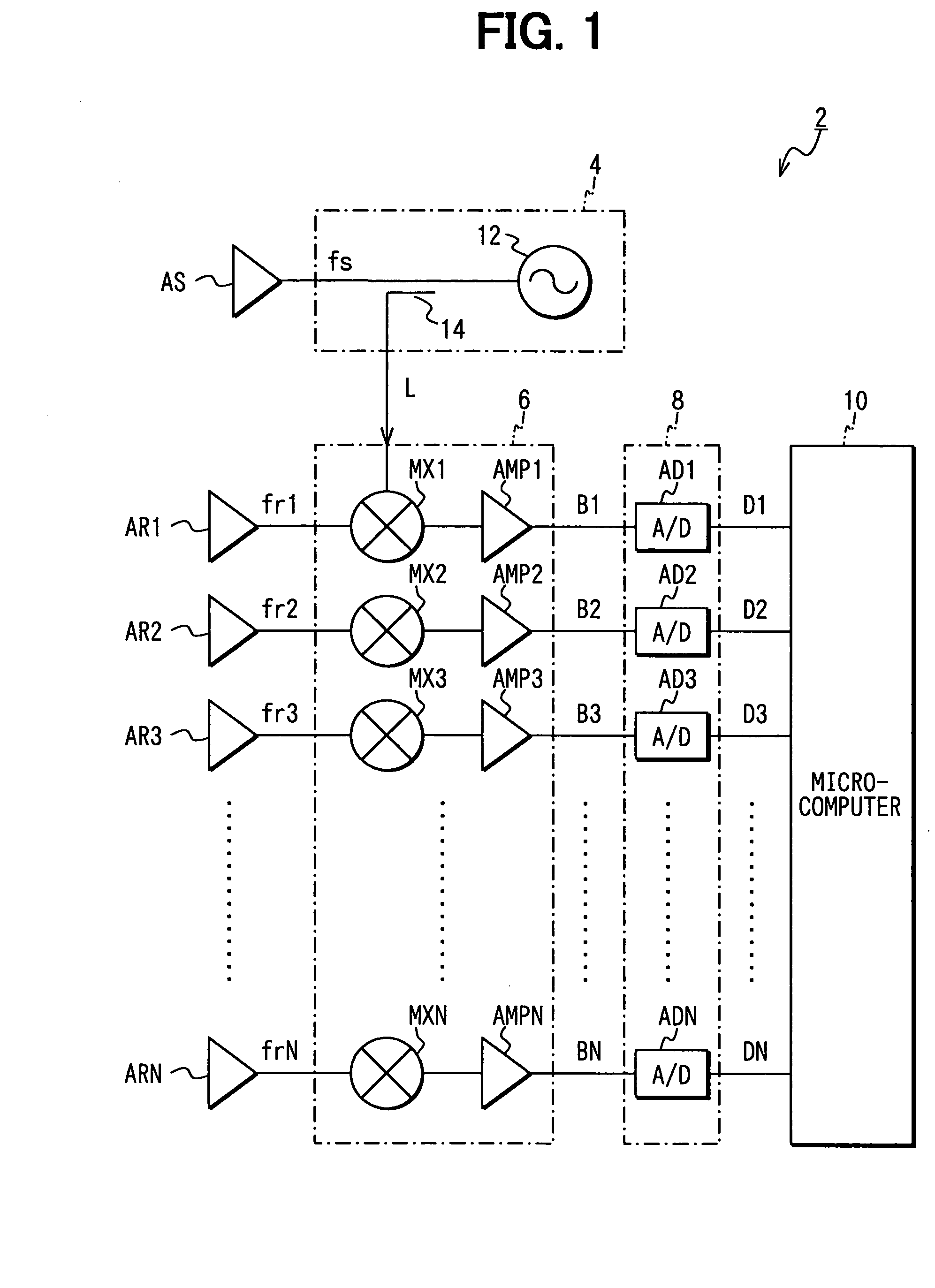 Radar device for vehicle and method for adjusting mount angle for mounting radar device on vehicle