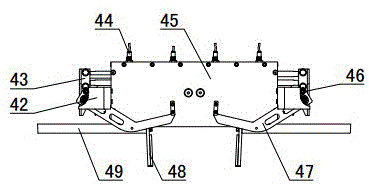 Ceramic tile grabbing mechanism and mechanical arm for firmly grabbing ceramic tiles