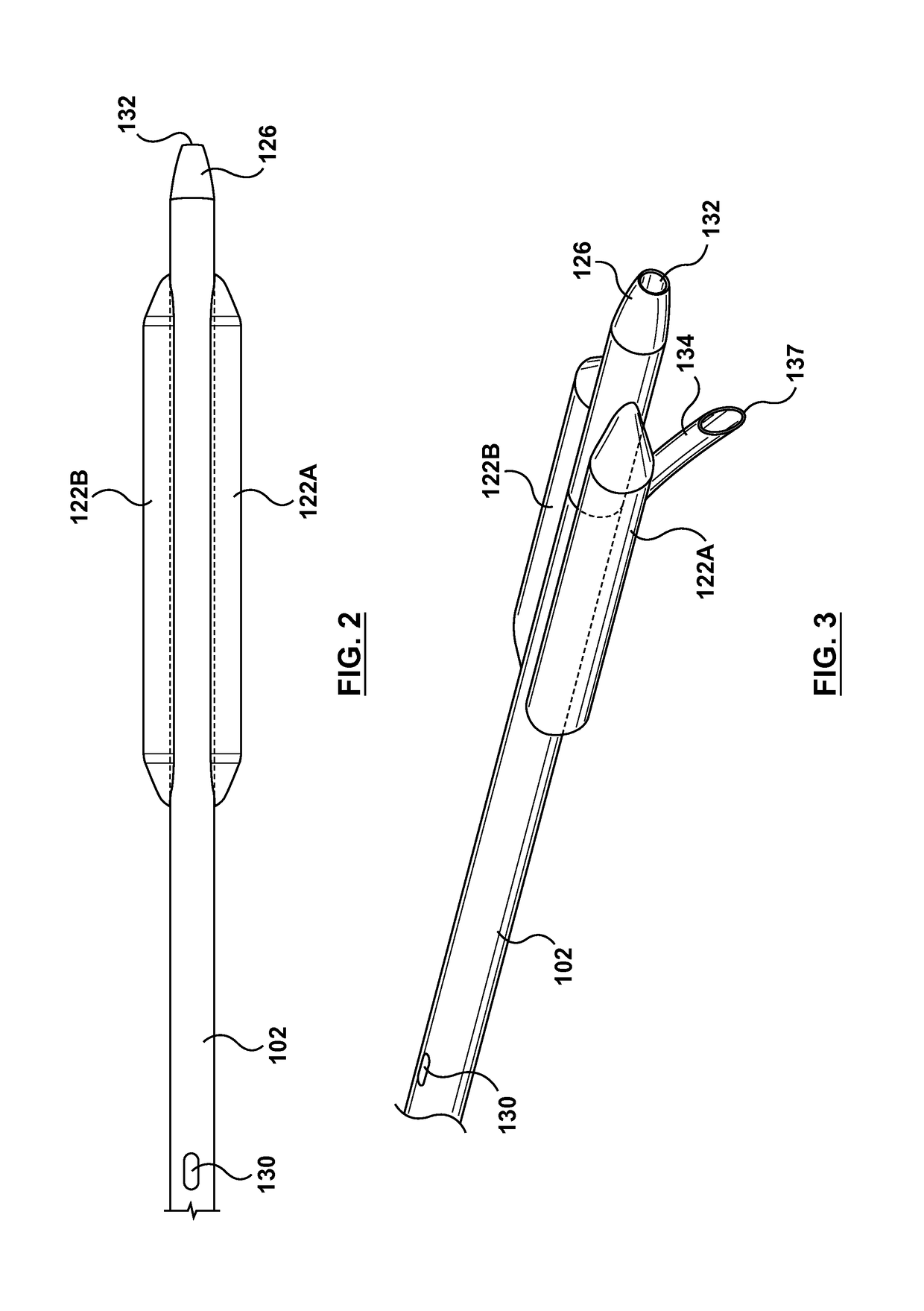 Occlusion bypassing apparatus with a re-entry needle and a stabilization tube