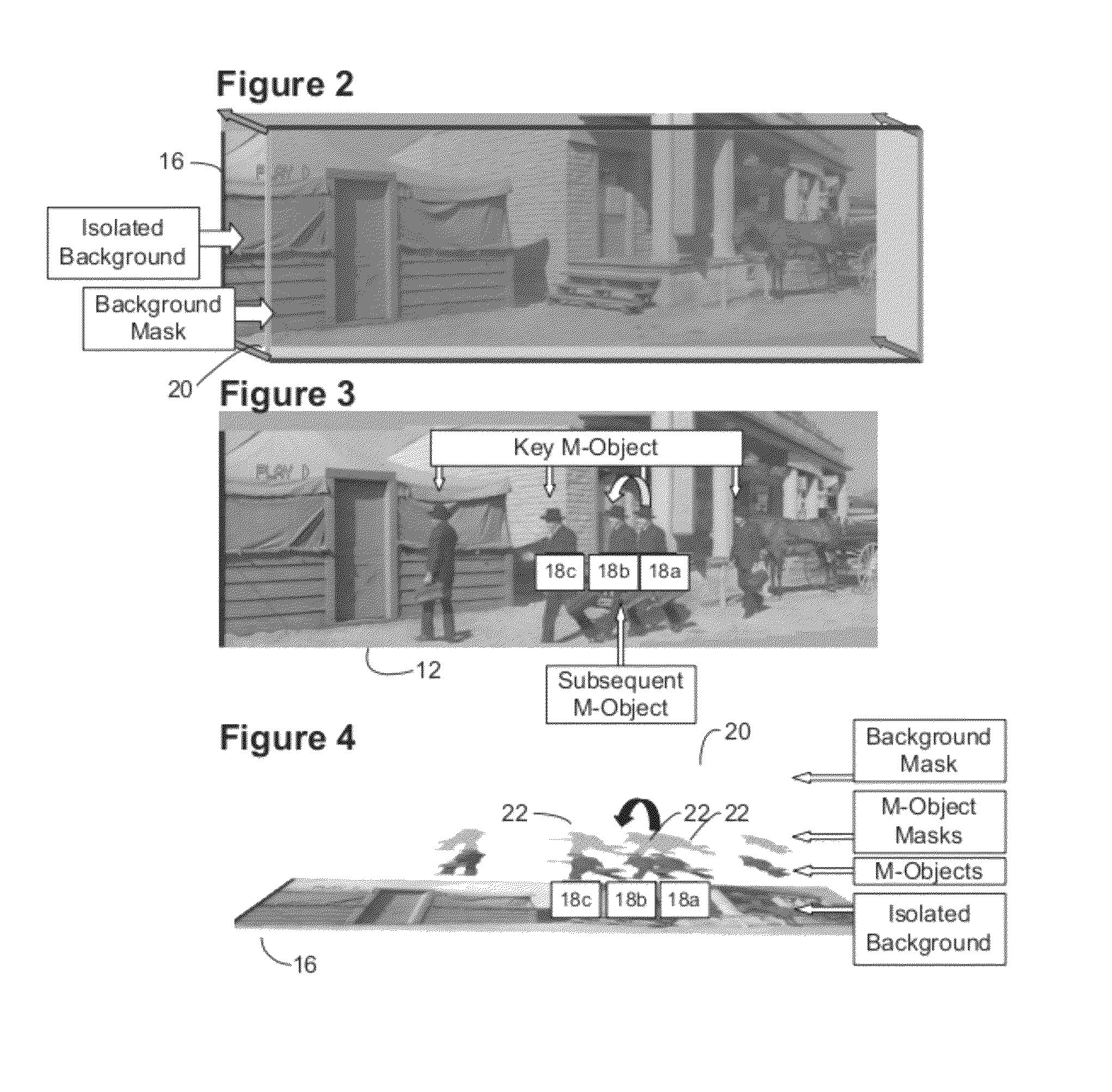 Minimal artifact image sequence depth enhancement system and method