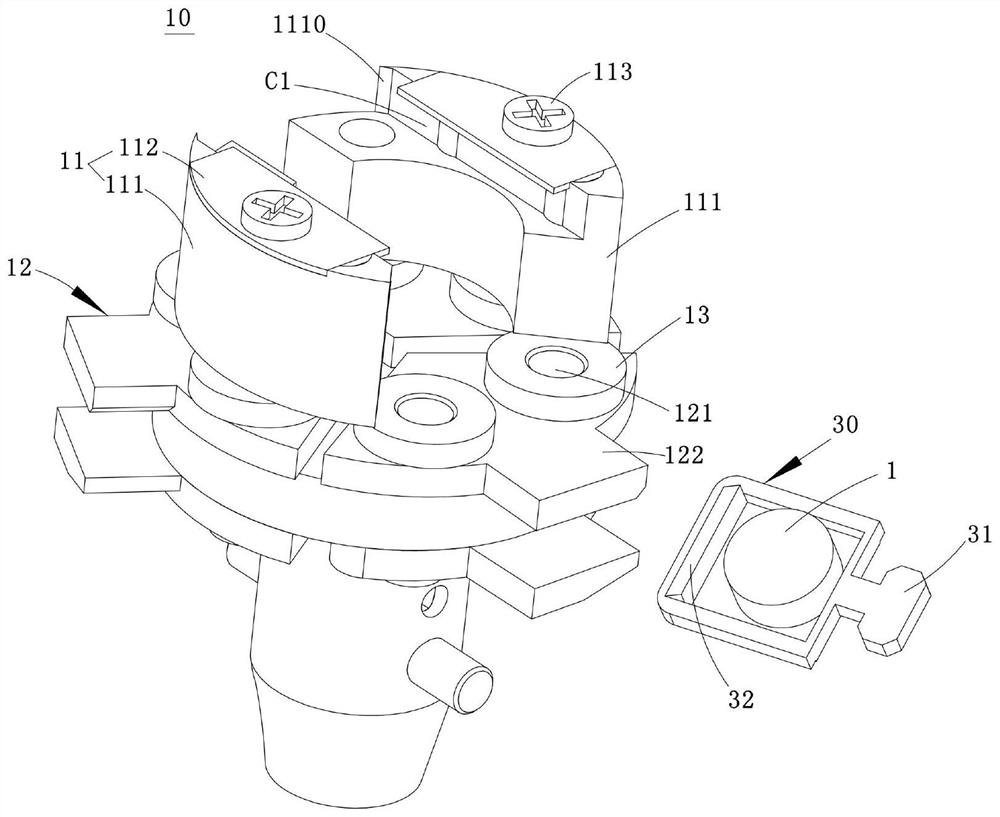 Transfer vacuum sample holder and vacuum interconnection system