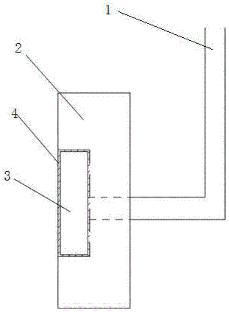 Crevice-corrosion-avoiding sample packaging method and structure in stainless steel pitting study