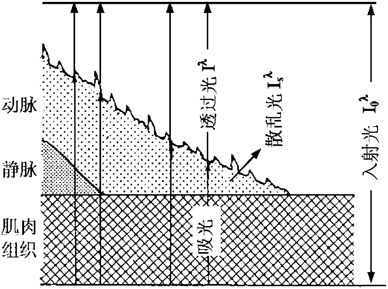 Device and method for detecting blood pressure and oxyhemoglobin saturation simultaneously