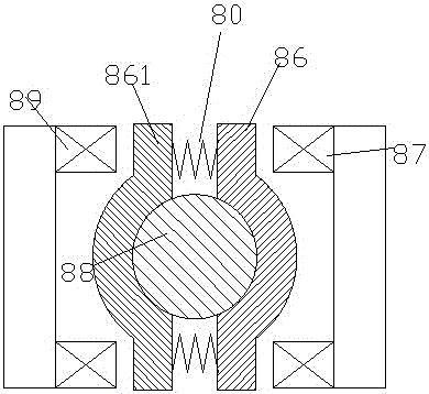 Medical bearing device with buffering function