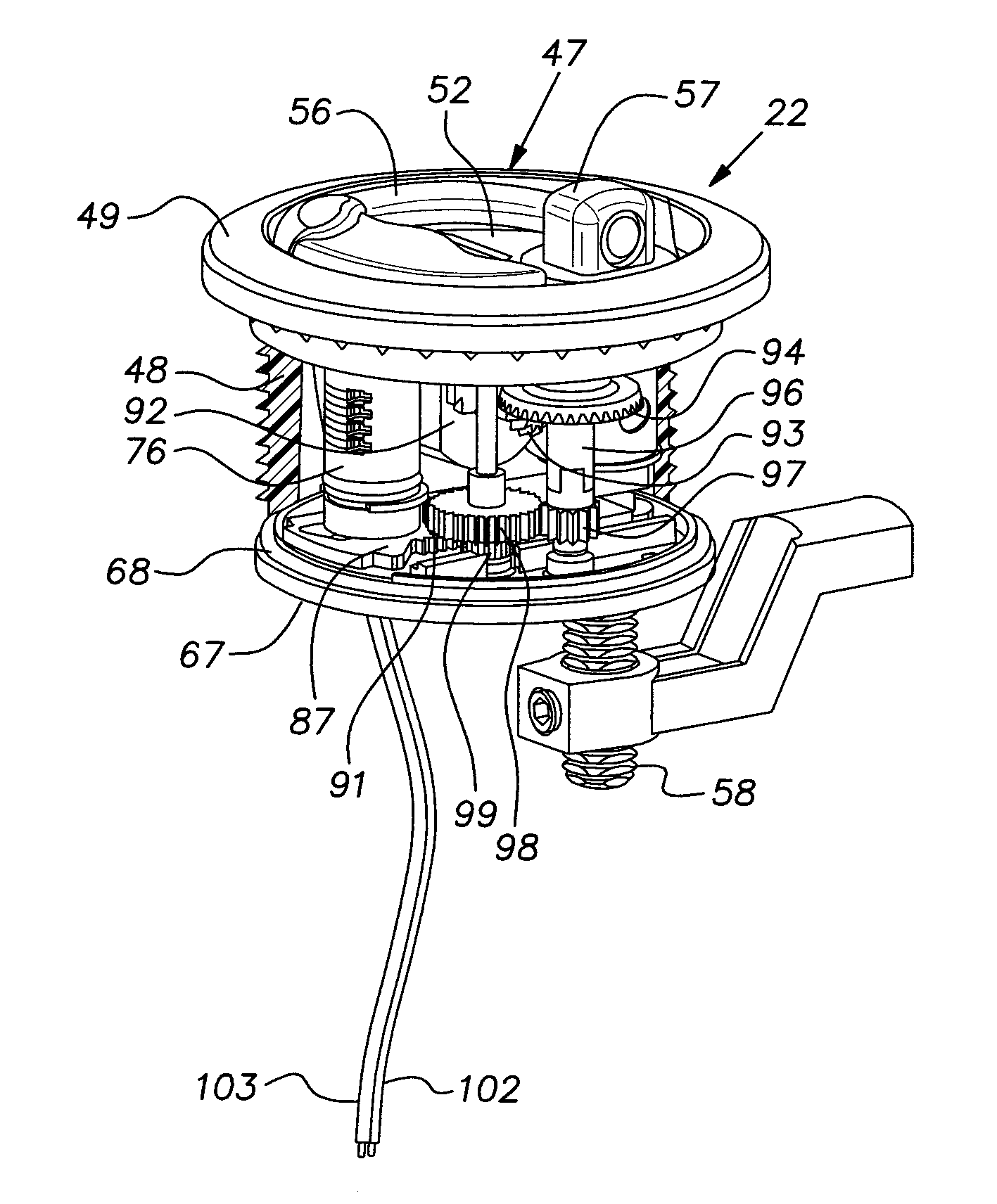 Remote control marine lock system