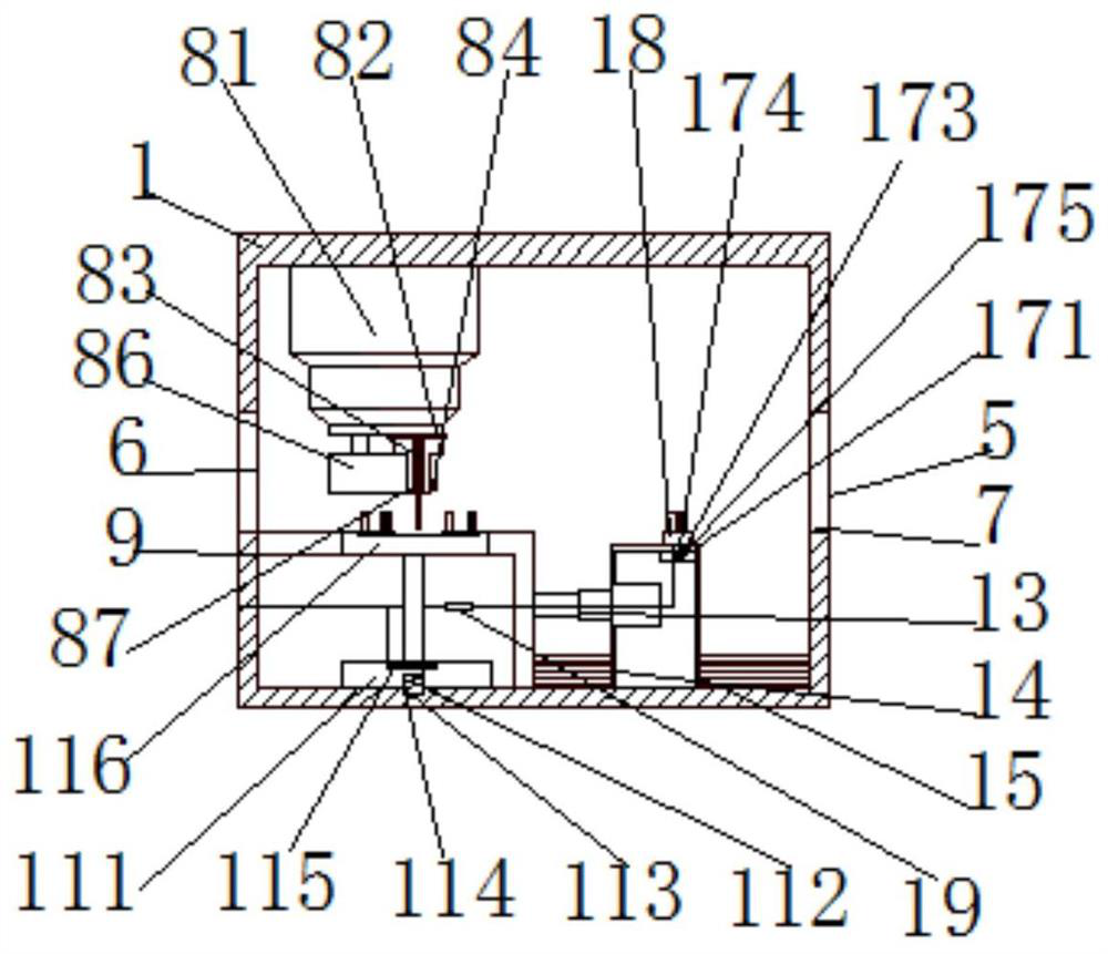 Building steel cutting machine