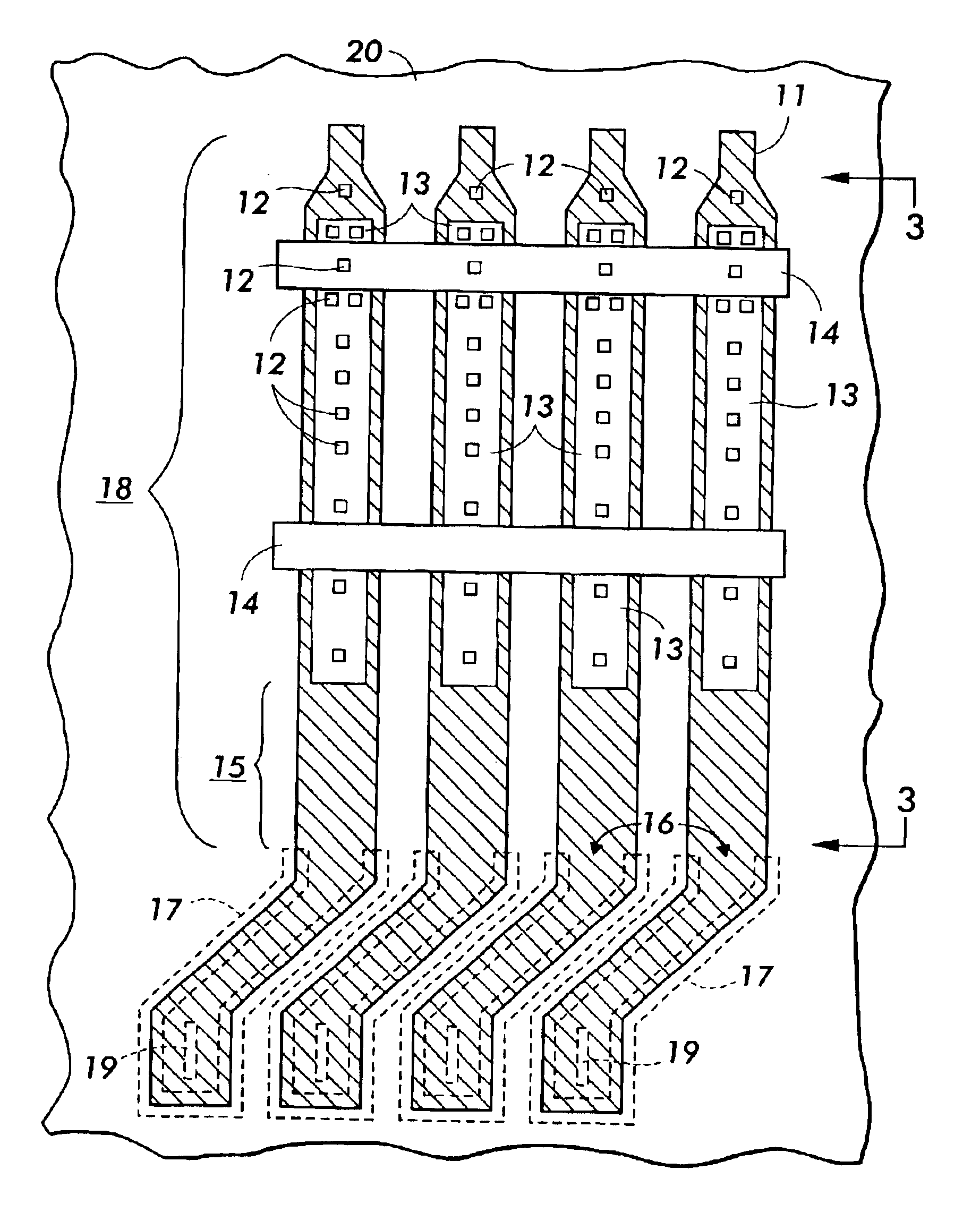 Method of forming an out-of-plane structure