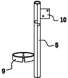 A construction elevator protective door capable of automatically closing