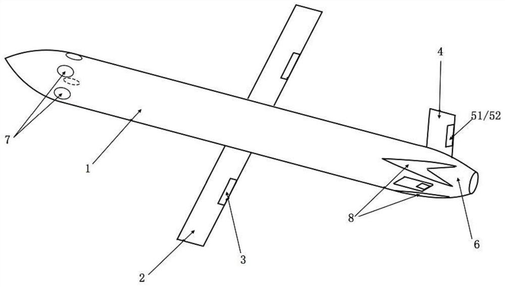 Tailstock type vertical take-off and landing unmanned aerial vehicle and control method thereof