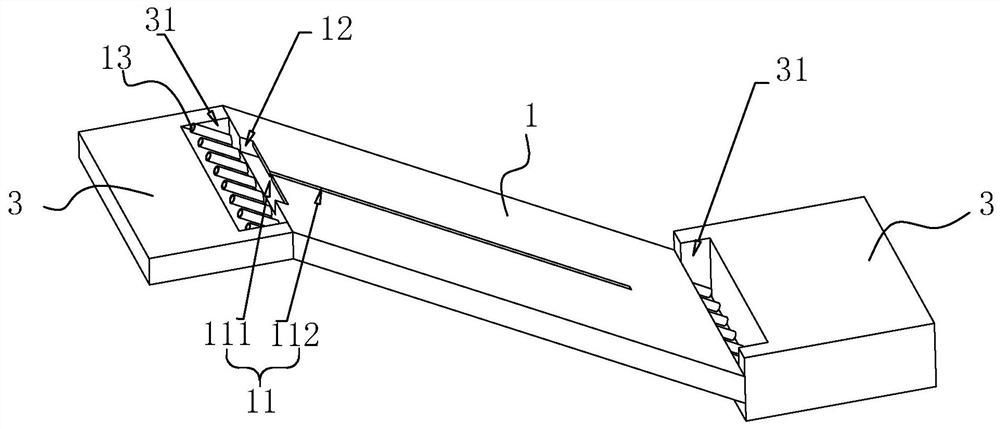 A prefabricated staircase and its installation process