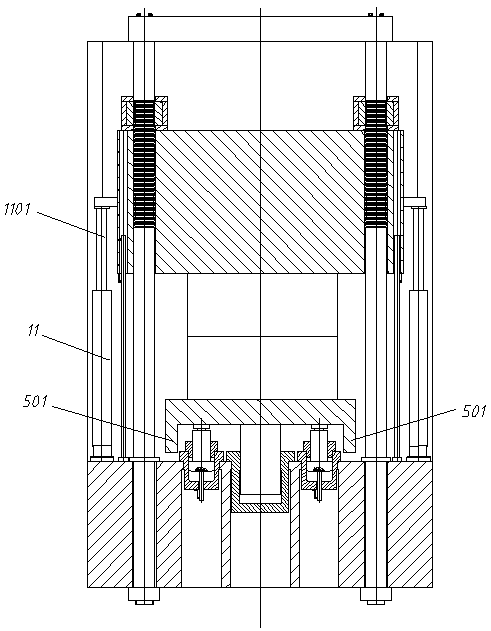 composite forming machine