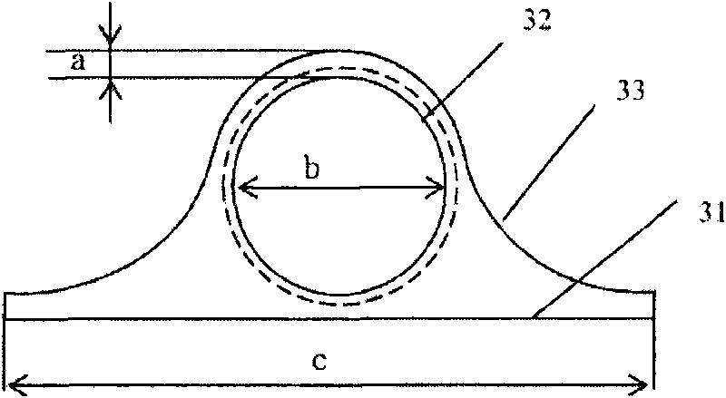 High-efficient solar photovoltaic cell heat dissipating device and electricity and heat cogeneration system