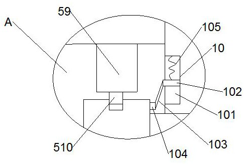 Energy-saving and environment-friendly comprehensive treatment device for flue gas of coking plant