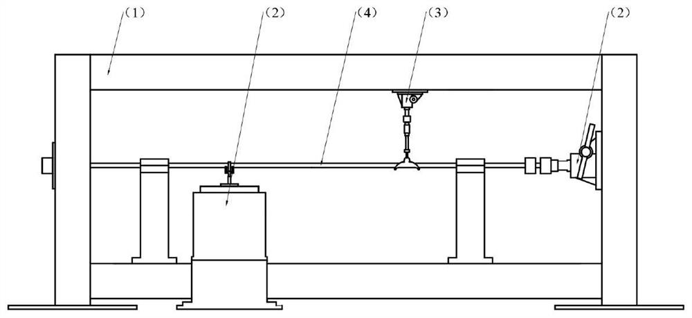 Stress test device and method for measuring overhead transmission conductor strand