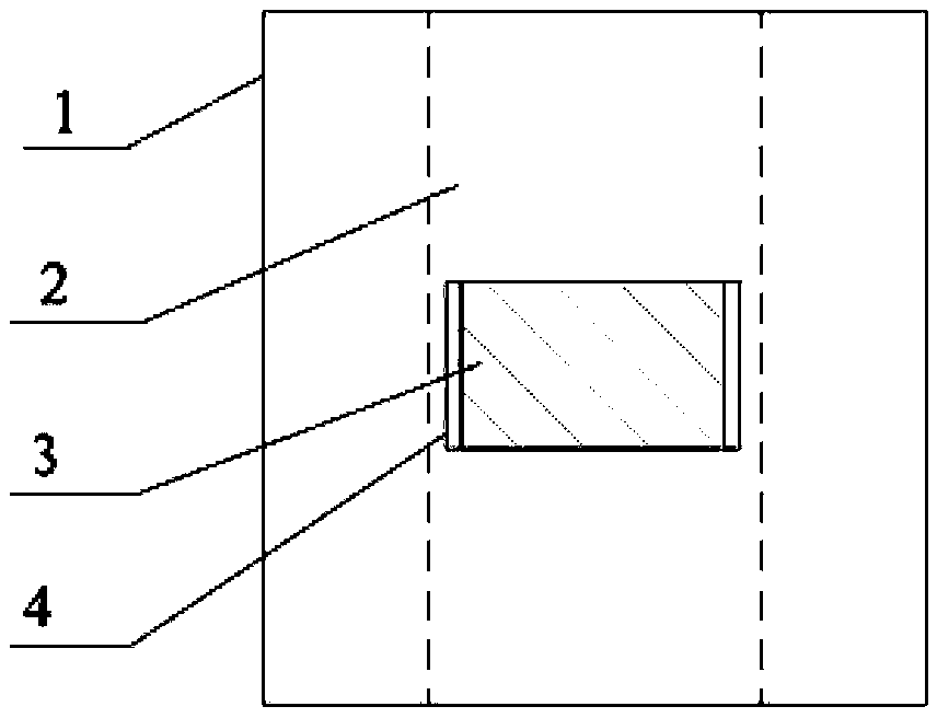 Detection method and detection system for rock sample three-direction permeability