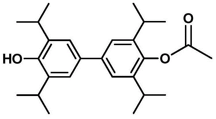 Application of 3,3',5,5'-tetraisopropyl-4,4'-diphenol in prevention and treatment for ischemic stroke