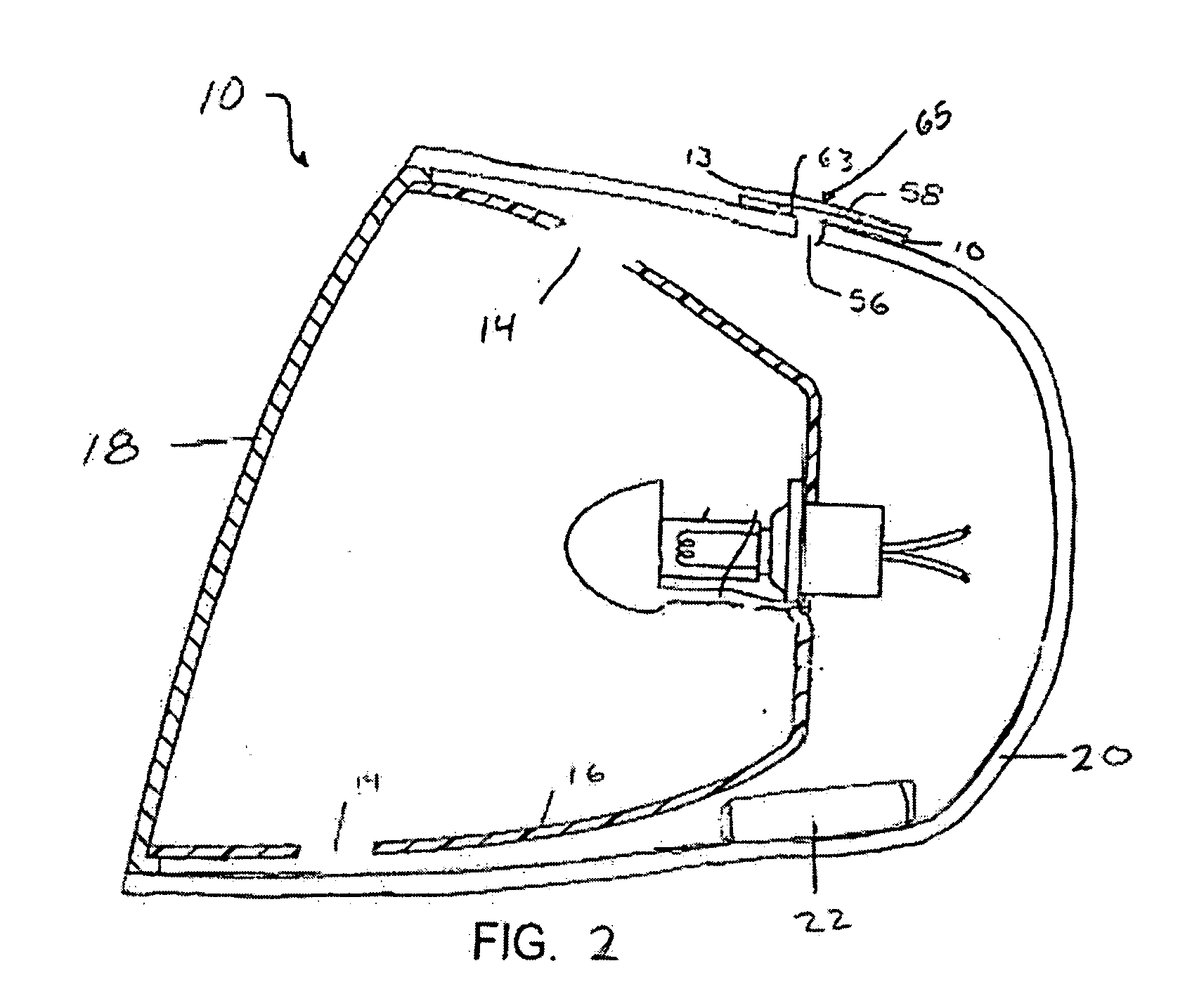 Venting system for minimizing condensation in a lighting assembly