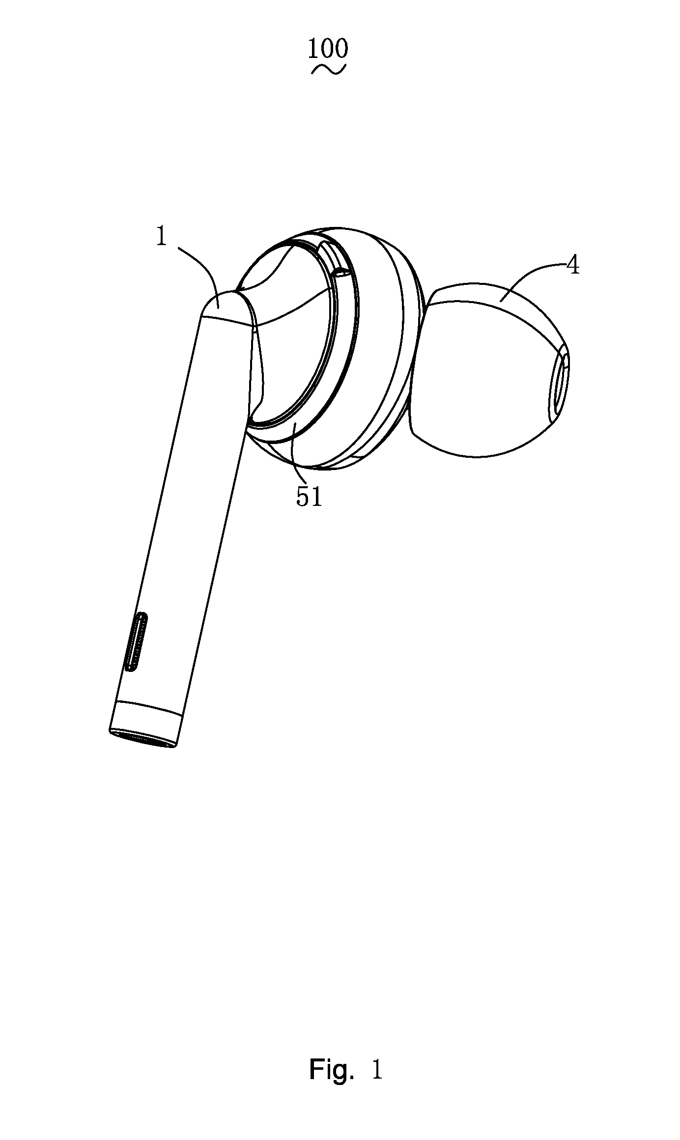 Earpiece having adjustable front vent