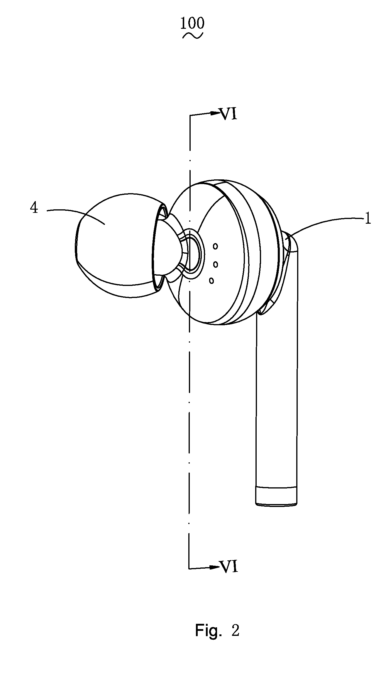 Earpiece having adjustable front vent