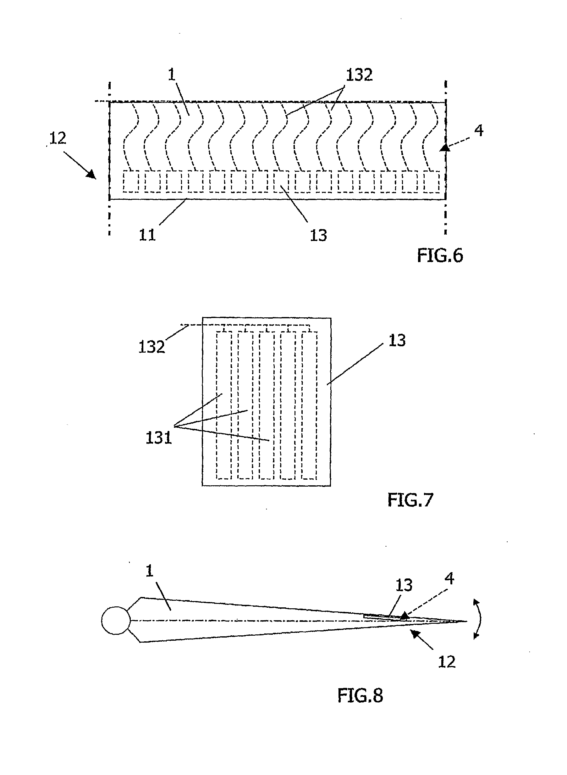 Method for Managing Lamella Vibrations of a Lip Channel of a Head Box and the Lamella for the Lip Channel of the Headbox