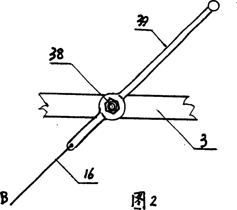 Automobile self-braking device