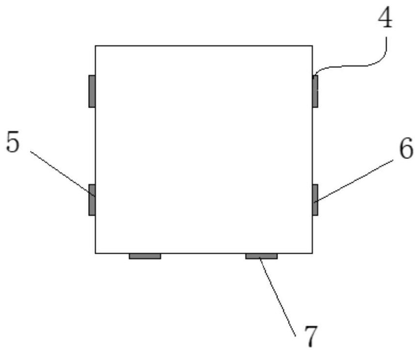 Installation method and installation structure of steel arch bridge arch rib section