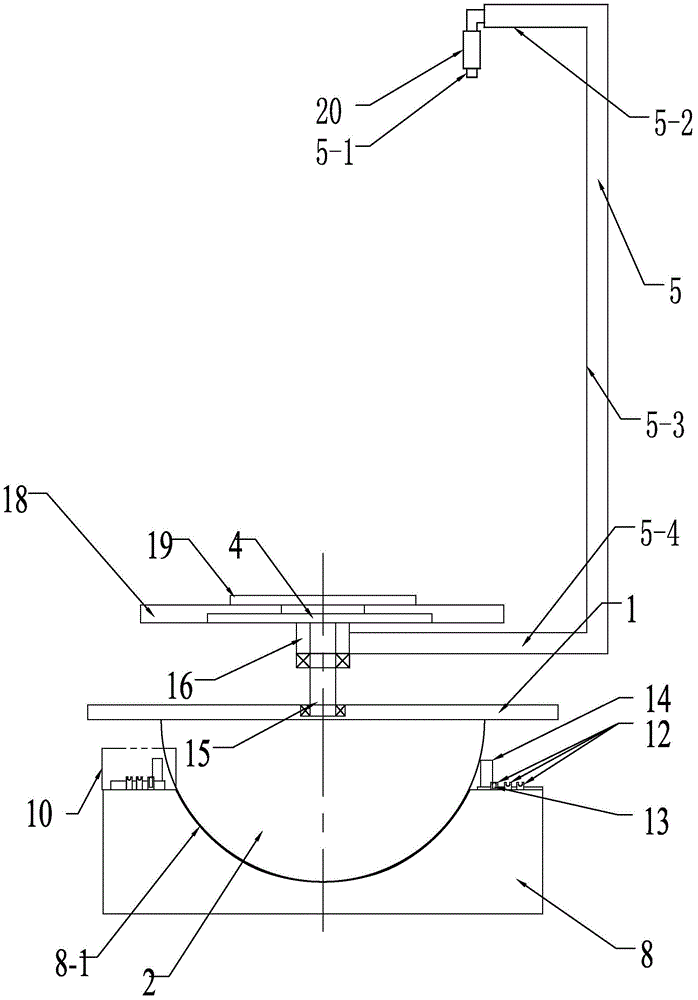 Fixed swivel core strength training and information feedback monitoring device under infrared speed measurement