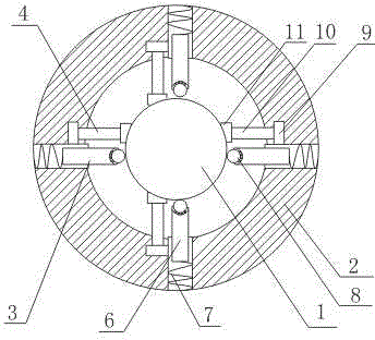 Rust removing machine special for petroleum pipeline