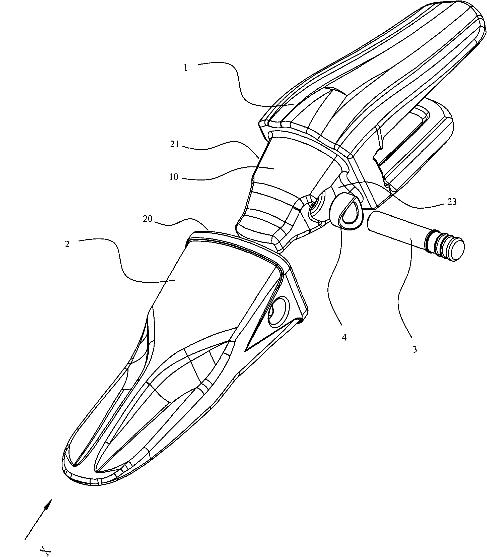 Excavating tooth component, tooth holder and bucket teeth