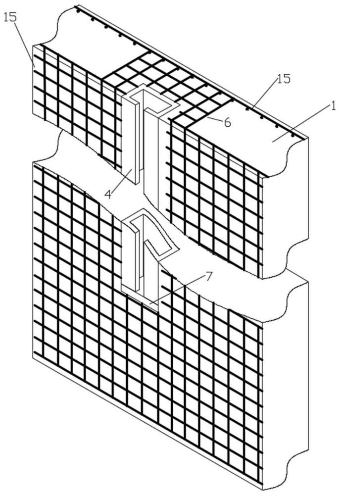 Vertical sliding assembly type foundation pit supporting structure and construction method thereof