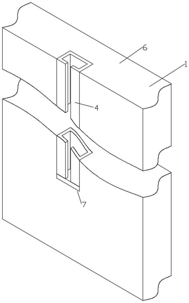 Vertical sliding assembly type foundation pit supporting structure and construction method thereof