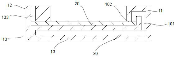 Vacuum temperature fuse, series battery row, parallel battery row and battery pack