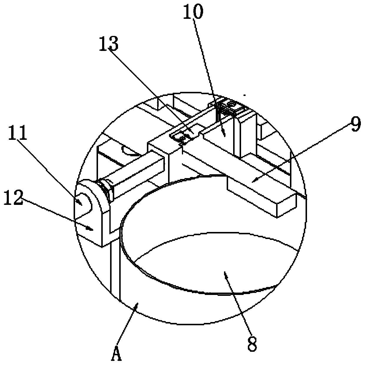 Production process of radio frequency coaxial connector for antenna connection