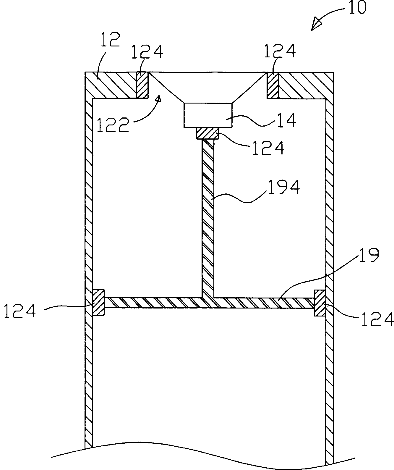 Structure of speaker