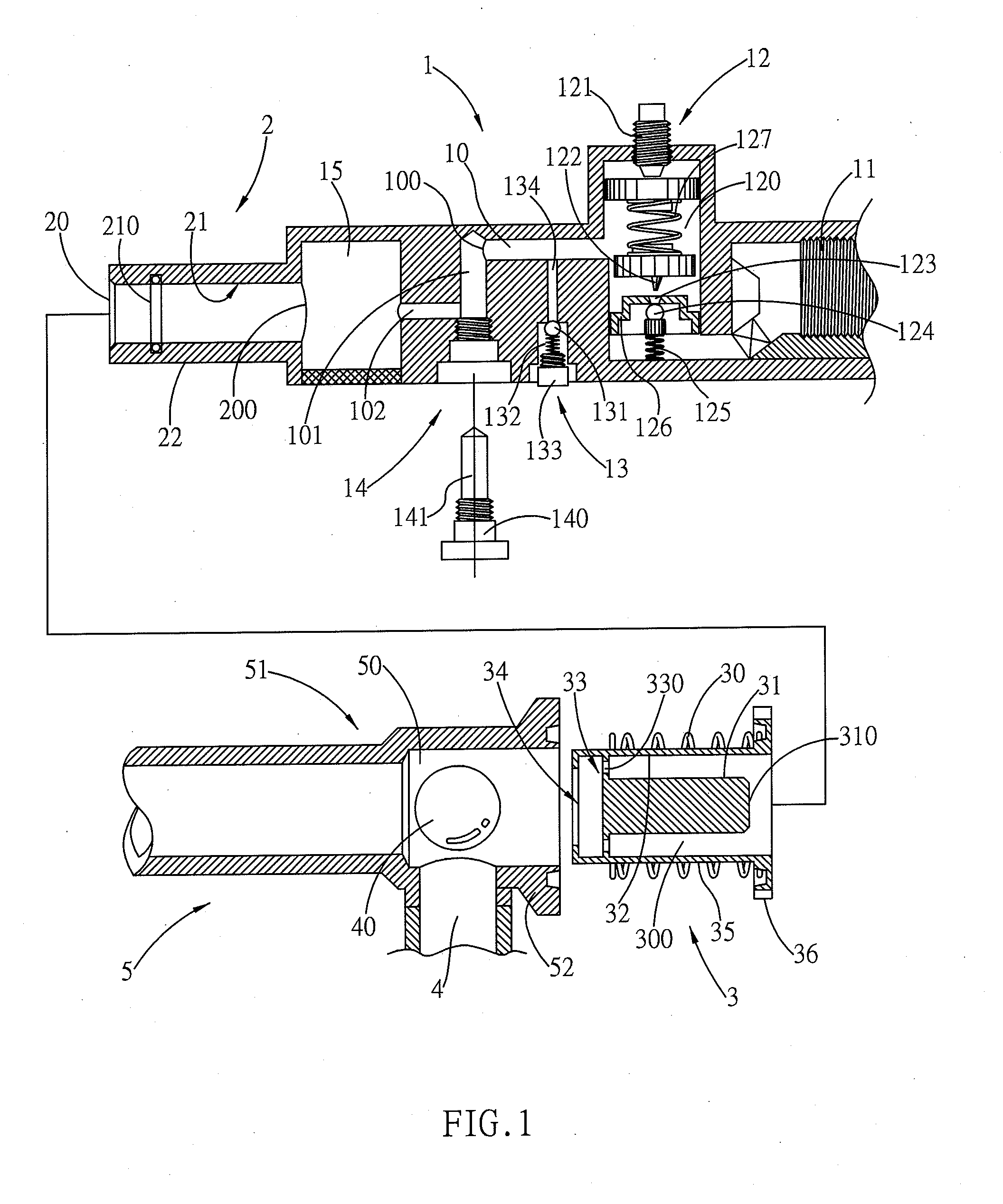 Air gun firing operating system