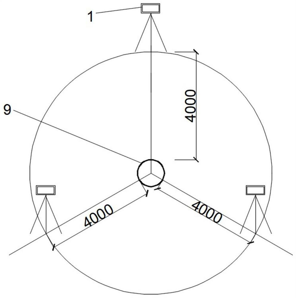 Drilling verticality monitoring and deviation rectifying method along with drilling process