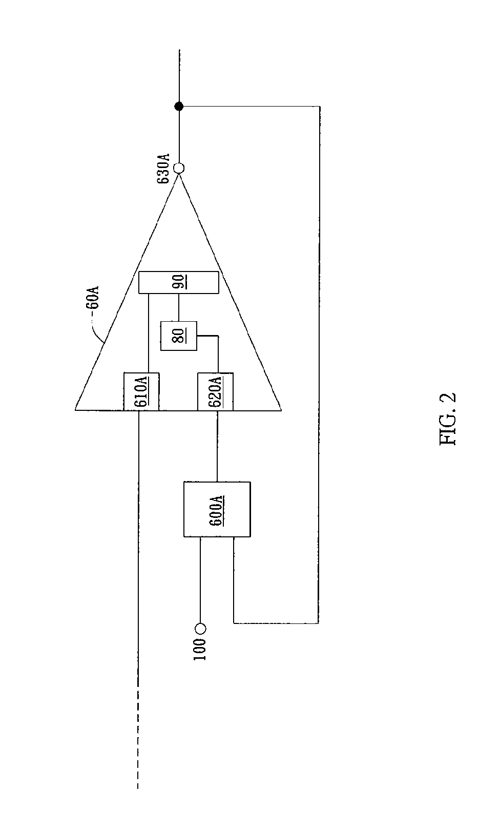 Driving circuit having built-in-self-test function