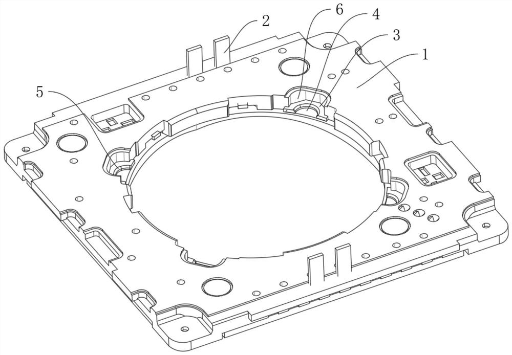 Base terminal bonding pad structure, lens driving device, camera device and electronic product