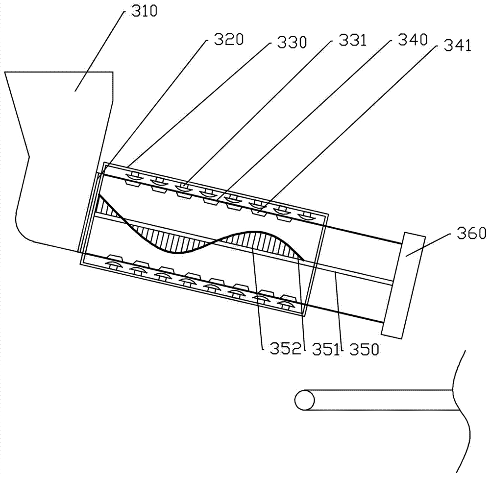 Rotary drum-type fiber opening device