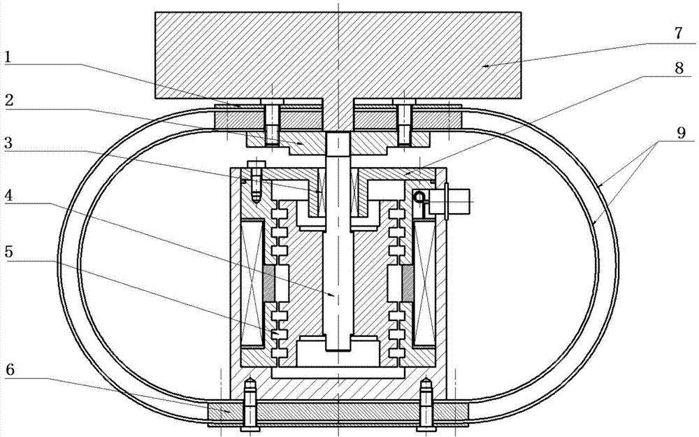 Spring steel disc type dynamic vibration absorber with adjustable rigidity