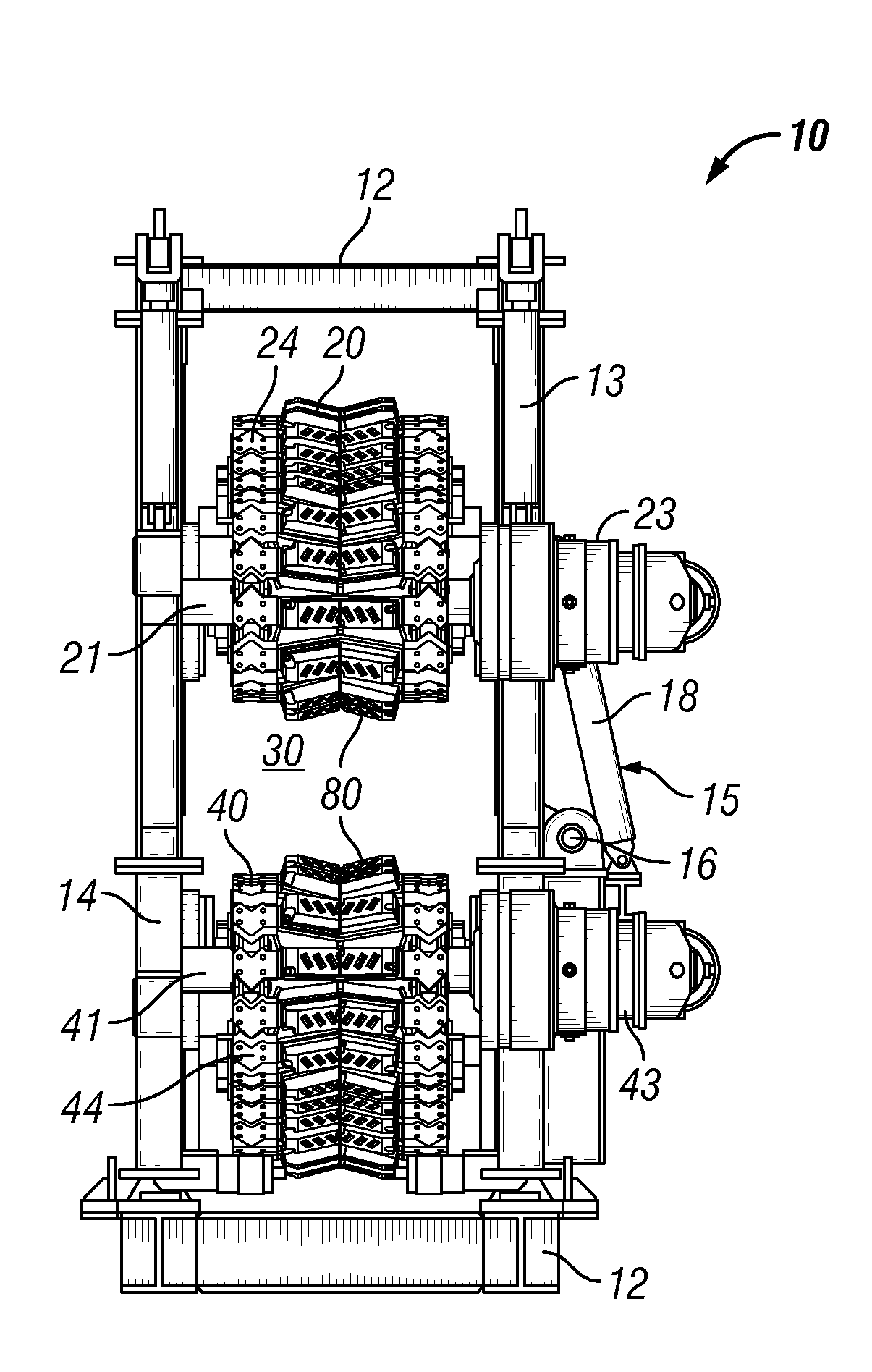 Linear pipe recovery/lay tensioners and methods of using same