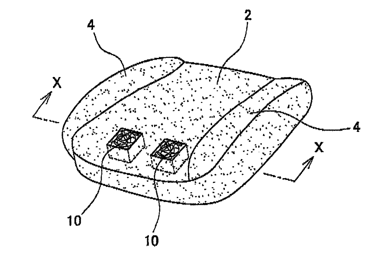 Seat with ventilative property