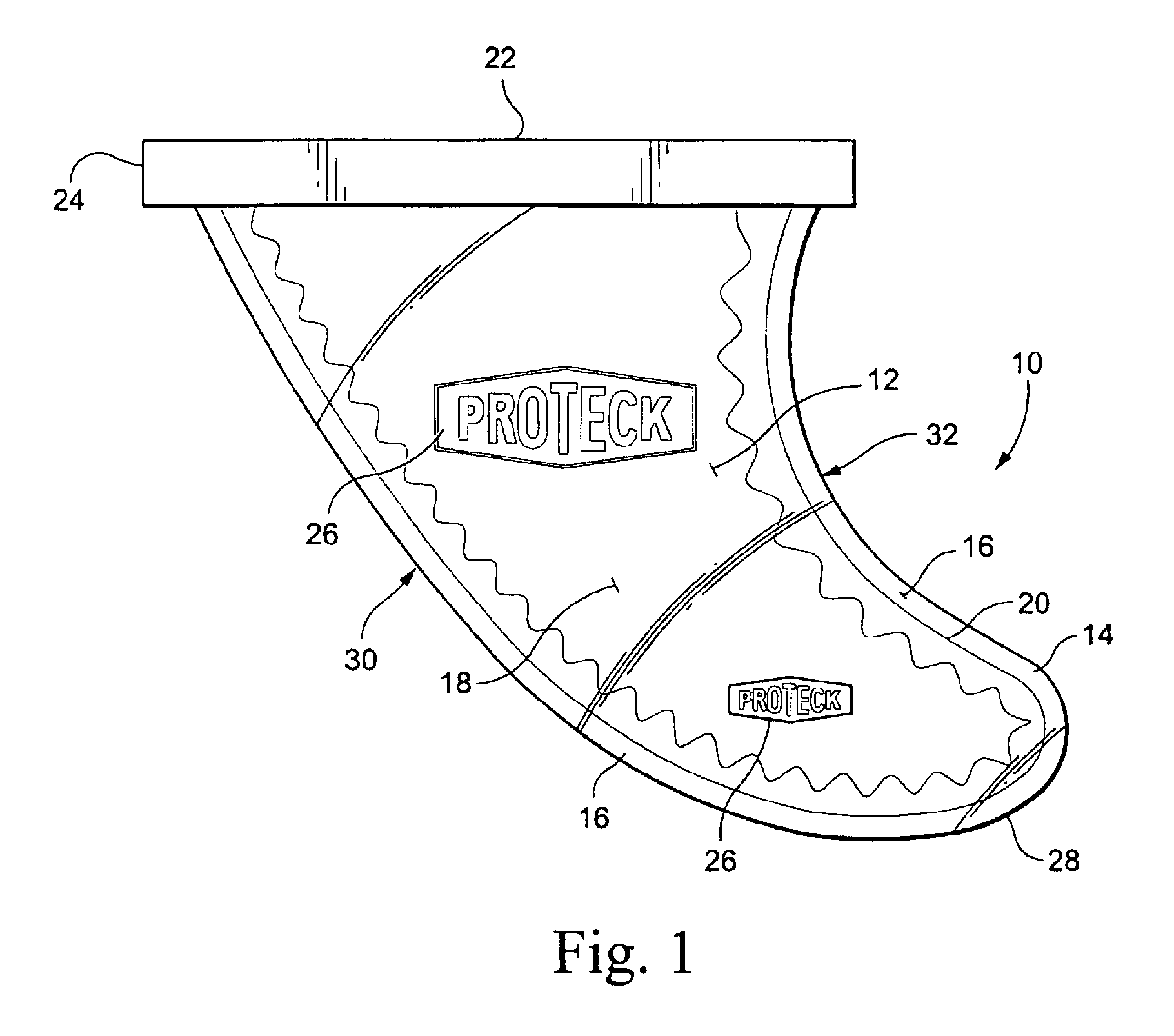 Safety fin over mold system and safety fin sleeve for surfboard and other recreational vehicles