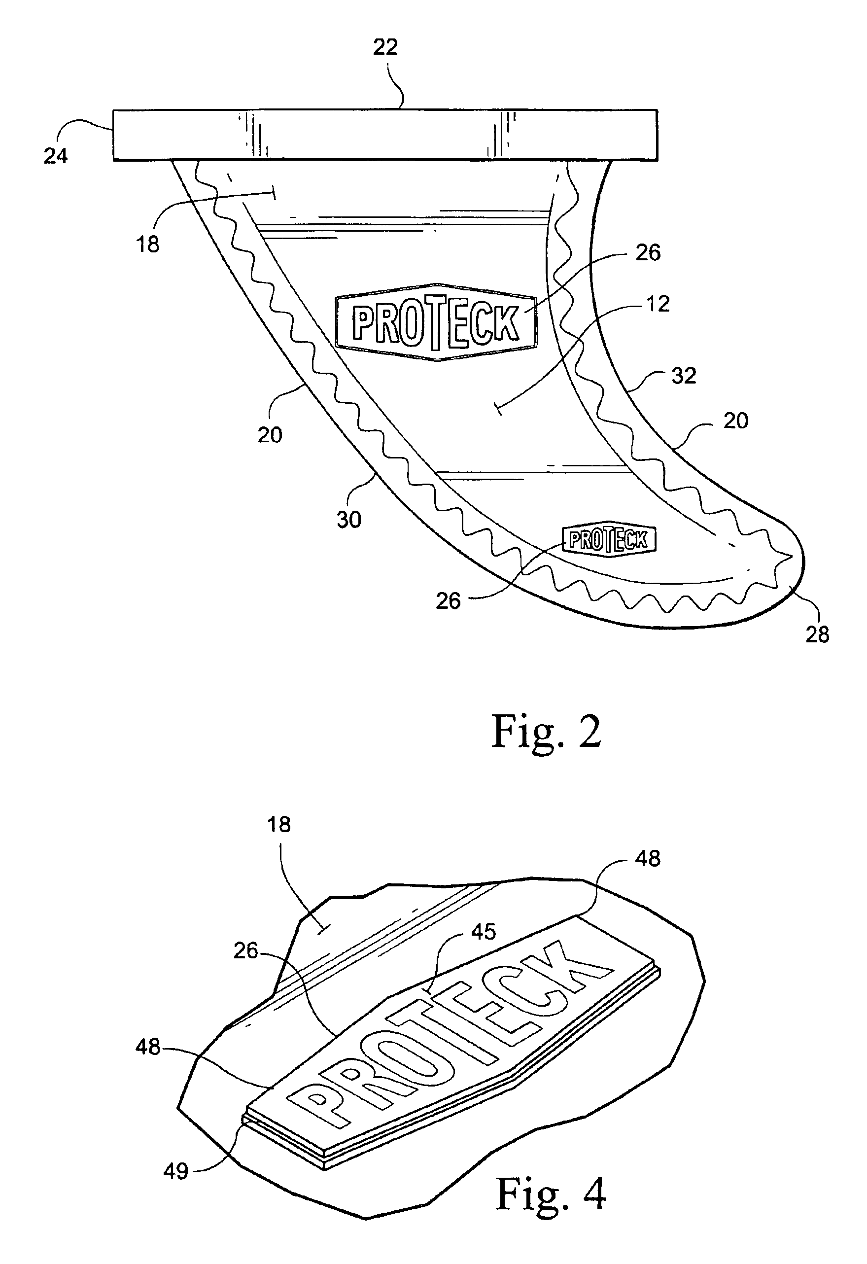 Safety fin over mold system and safety fin sleeve for surfboard and other recreational vehicles