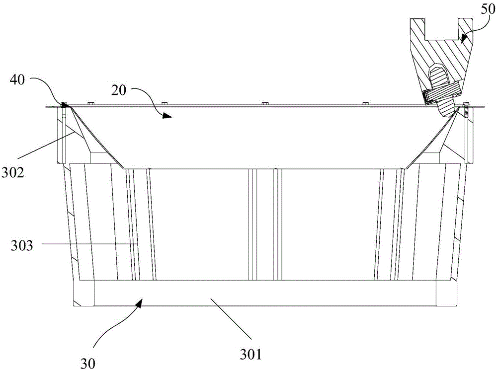 Antenna reflector machining device