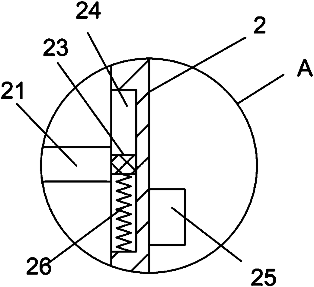 Livestock forage cutting device for livestock breeding