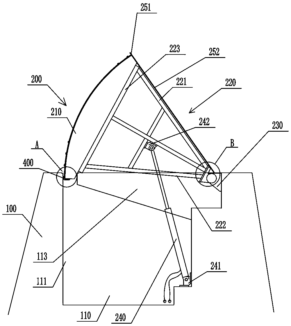 Improved hidden movable flood bank and flood preventing method thereof