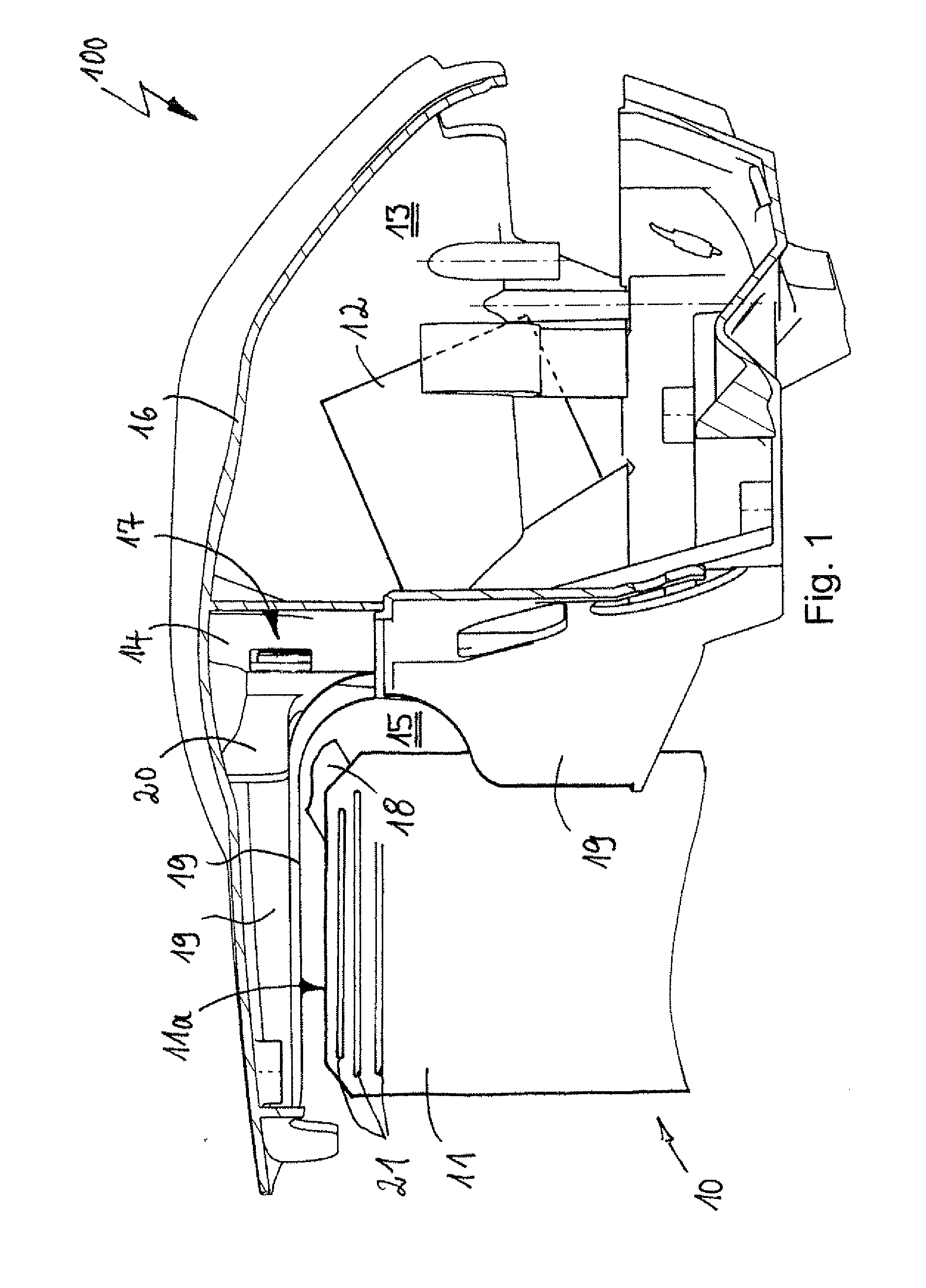 Motor-driven implement having improved carburettor preheating