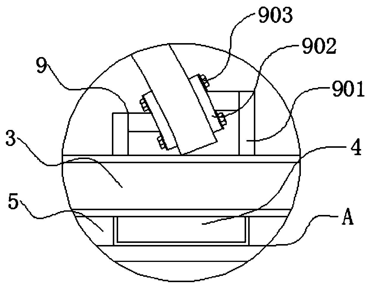 Shield segment bending performance test method